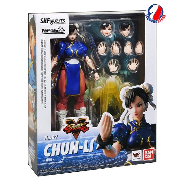 Mô hình: S.H. Figuarts No.02 Chun-Li - Mô Hình Đồ Chơi - Hàng Chính Hãng