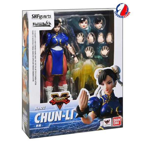 Mô hình: S.H. Figuarts No.02 Chun-Li - Mô Hình Đồ Chơi - Hàng Chính Hãng