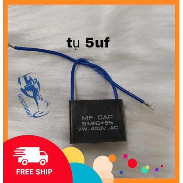 TỤ KHỞI ĐỘNG, tụ vận hành động cơ 1.5uf đến 10uf - Tụ quạt trần, quạt hộp, quạt treo tường