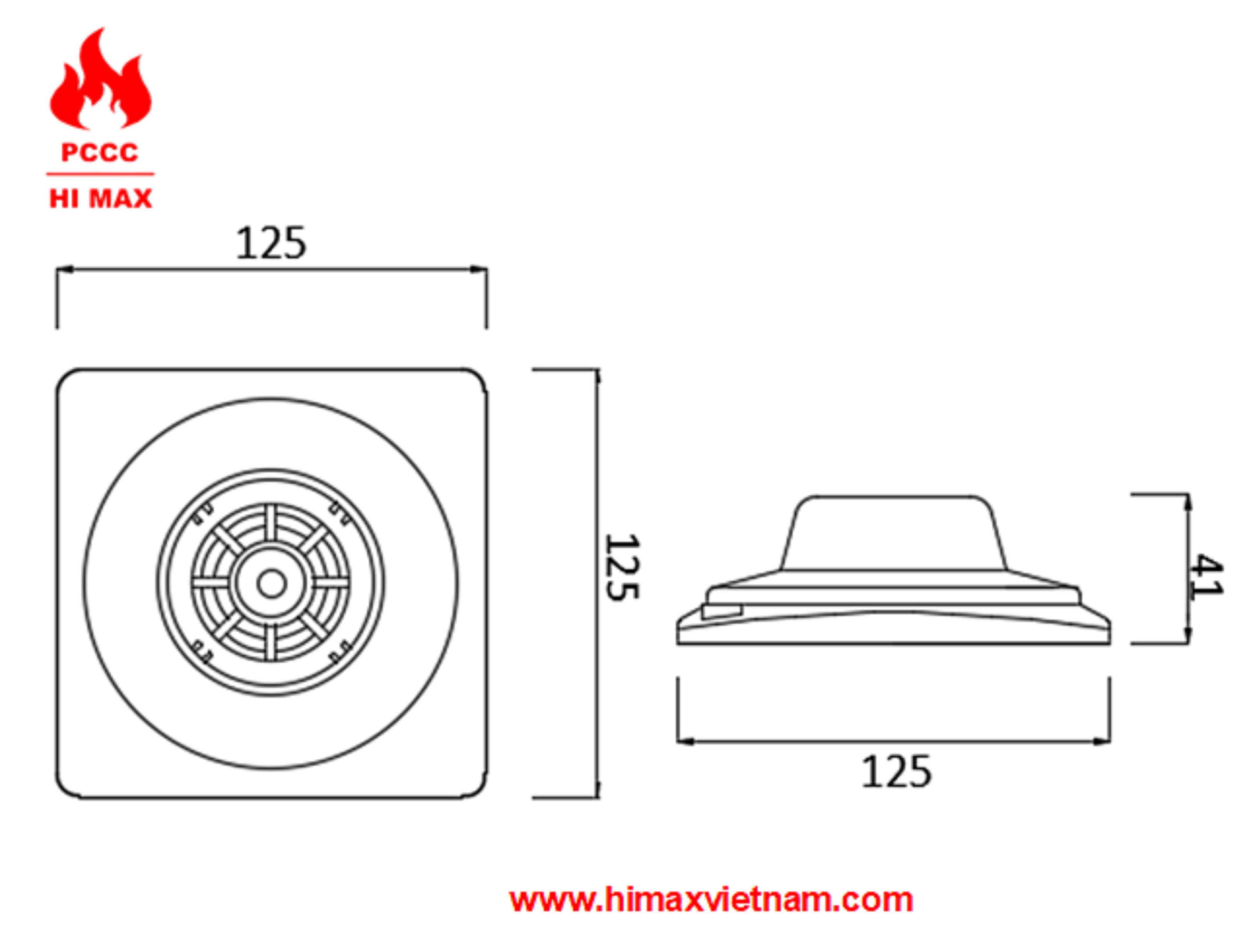 Chuông điện hi max HR208-S