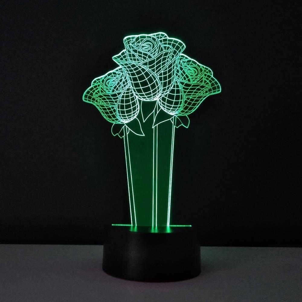 Đèn Ngủ 3D Led 16 MÀU Nhiều Mẫu Hình Cực Đẹp