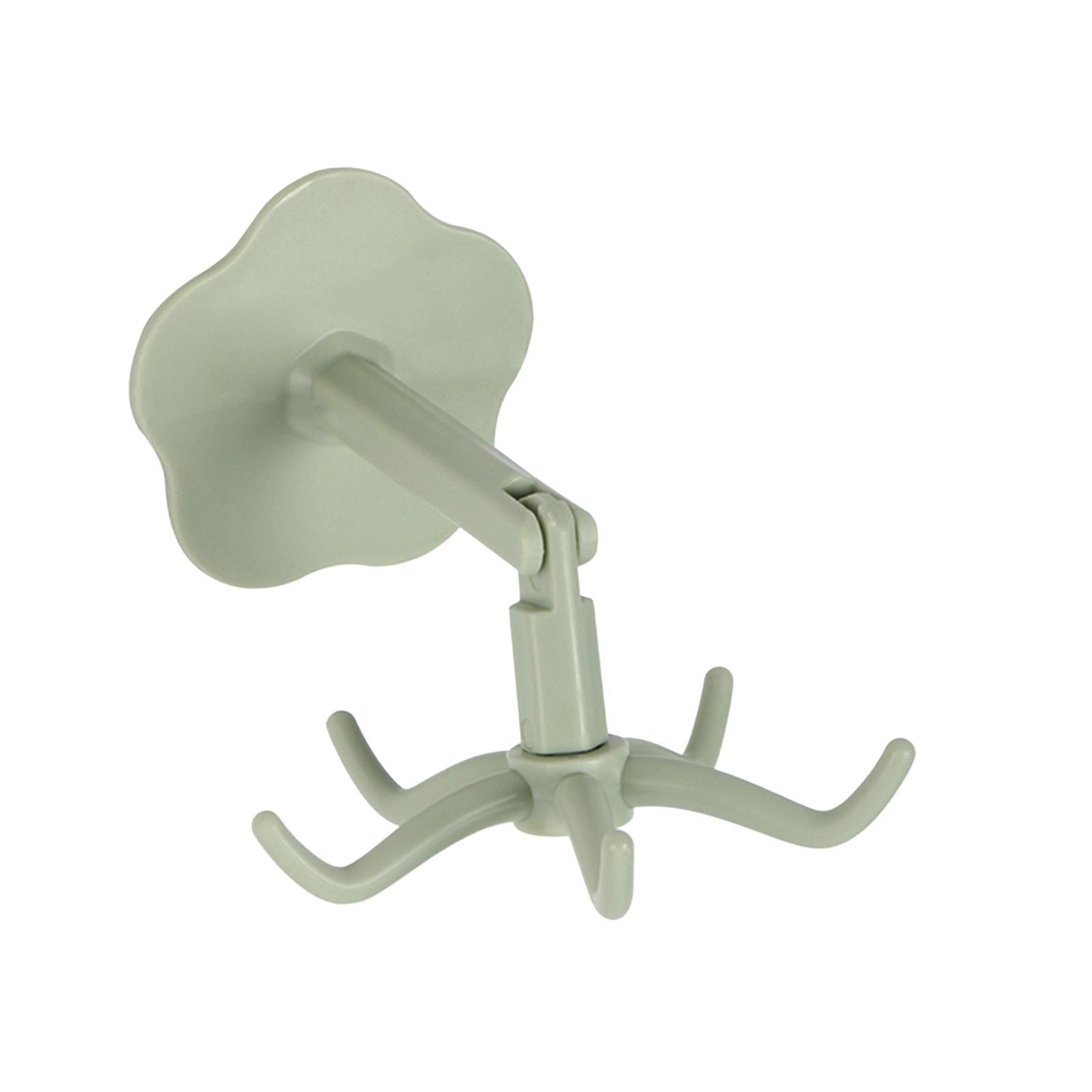 360 Rotating Utensil Rack Bath Bathroom Green