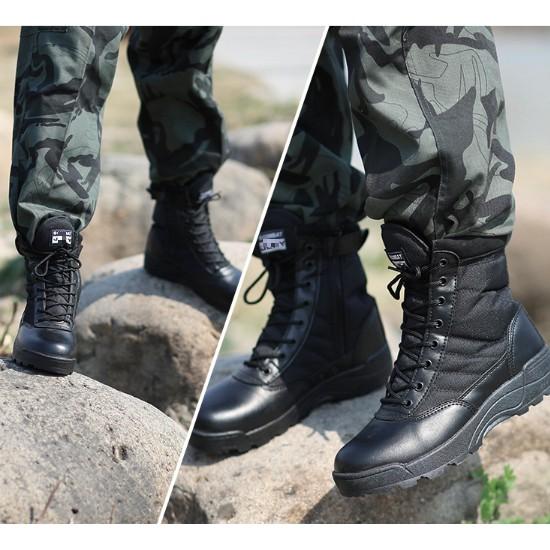Giày Đặc Nhiệm SWAT Cao Cổ - Giầy Boot Phượt, Leo Núi