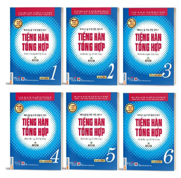 Combo 6 Tập Tiếng Hàn Tổng Hợp Dành Cho Người Việt Nam - Bản Quyền