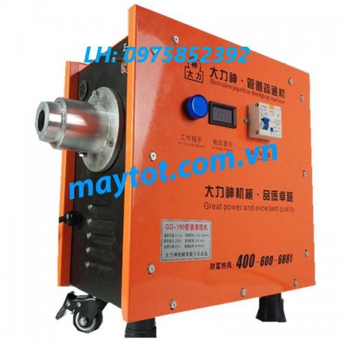 MÁY THÔNG TẮC CỐNG GQ190 công suất 1800W, thiết kế hình họp dạng cặp tay kéo tiện lợi