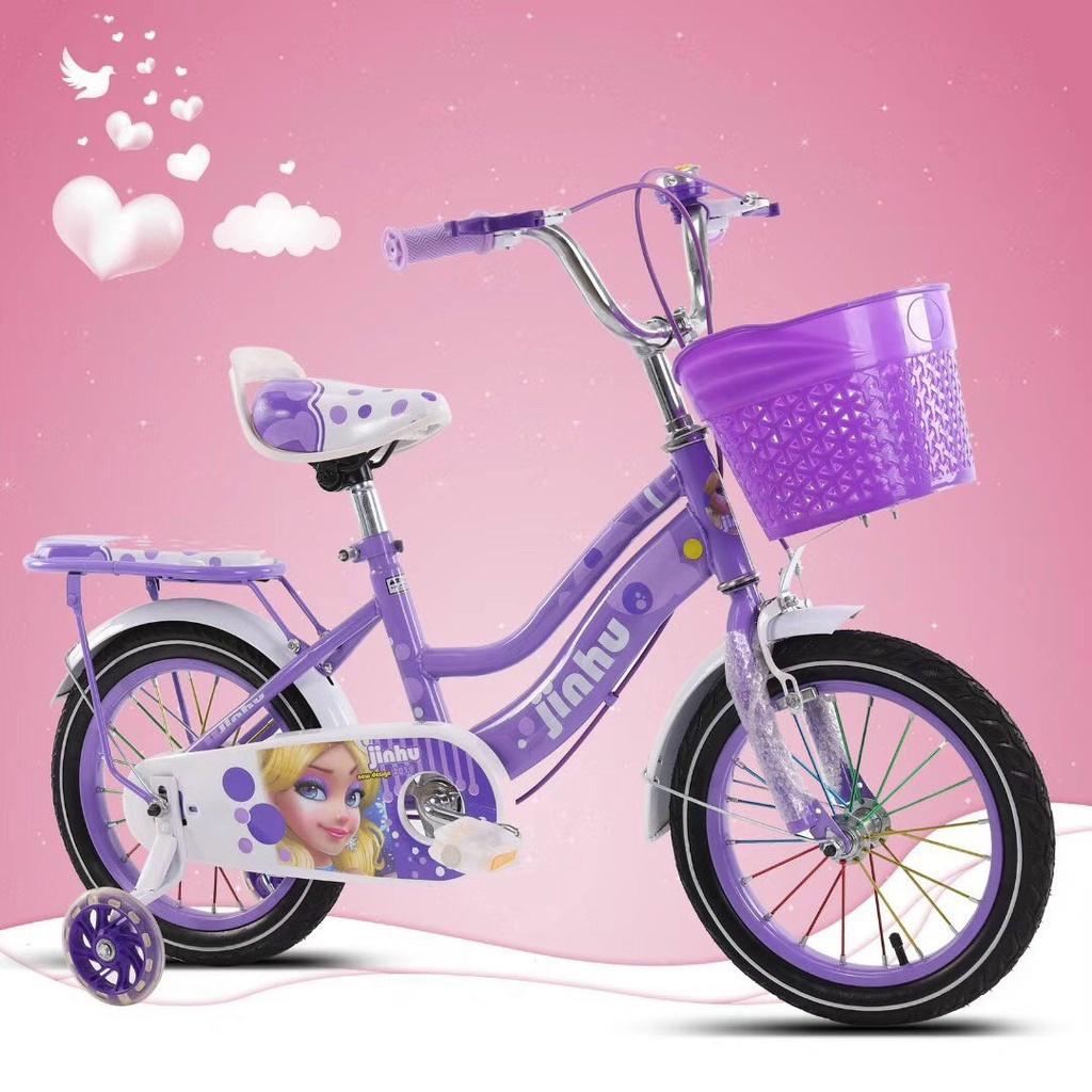 Xe đạp trẻ em mini cỡ 16 inh loại 2 khung - cho bé 5-8 tuổi