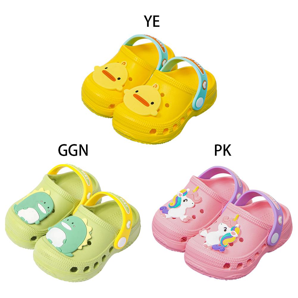 Giày Sandal Đế Mềm Chống Trượt Họa Tiết Hoạt Hình Cho Bé