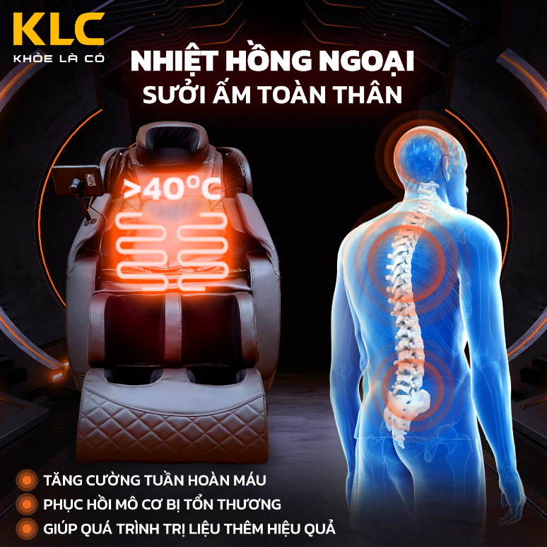 Ghế massage toàn thân KLC K2266S