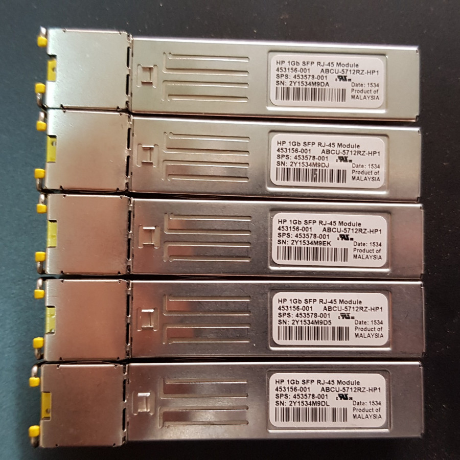 Module đồng HP 1G SFP RJ45 T hàng chính hãng