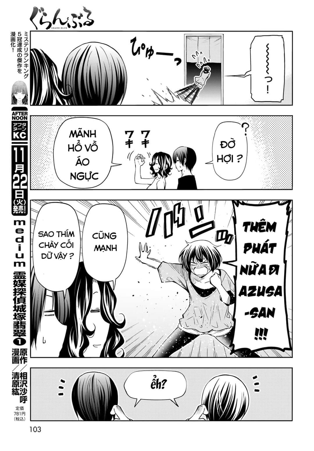 cô gái thích lặn - grand blue chapter 80 41