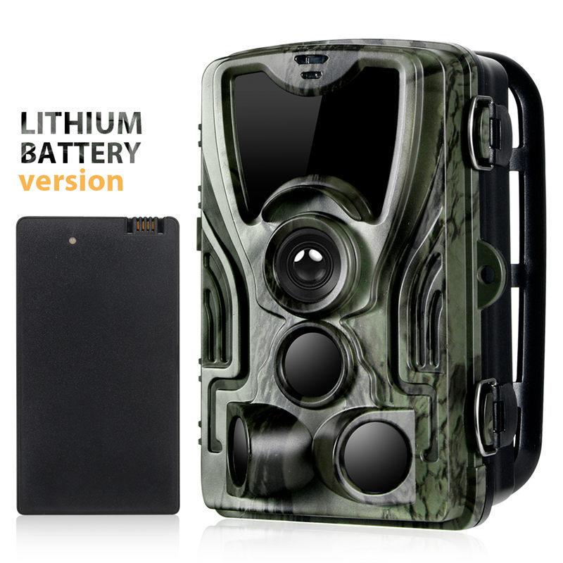 Vận Chuyển Nhanh Thâm Quyến Nguồn Ngoài Trời Cảm Biến Hồng Ngoại Pin Lithium Chống Nước Phiên Bản Săn Bắn Camera HC-801A-Li