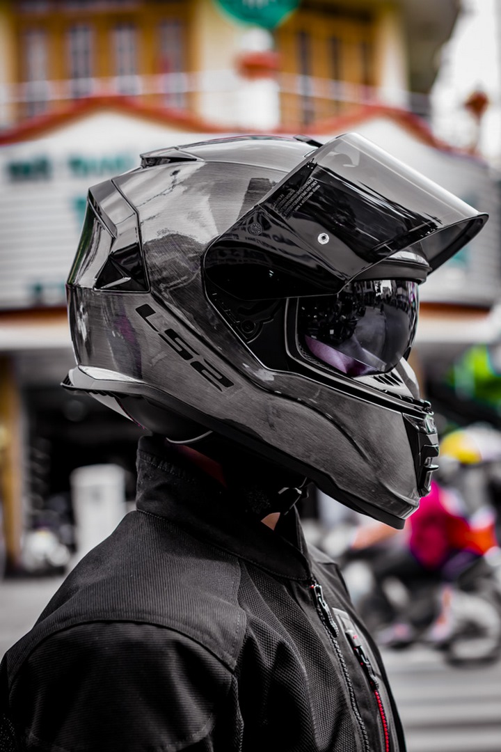 Mũ Bảo Hiểm Fullface Hai Kính LS2 FF800 Storm  - GARA20