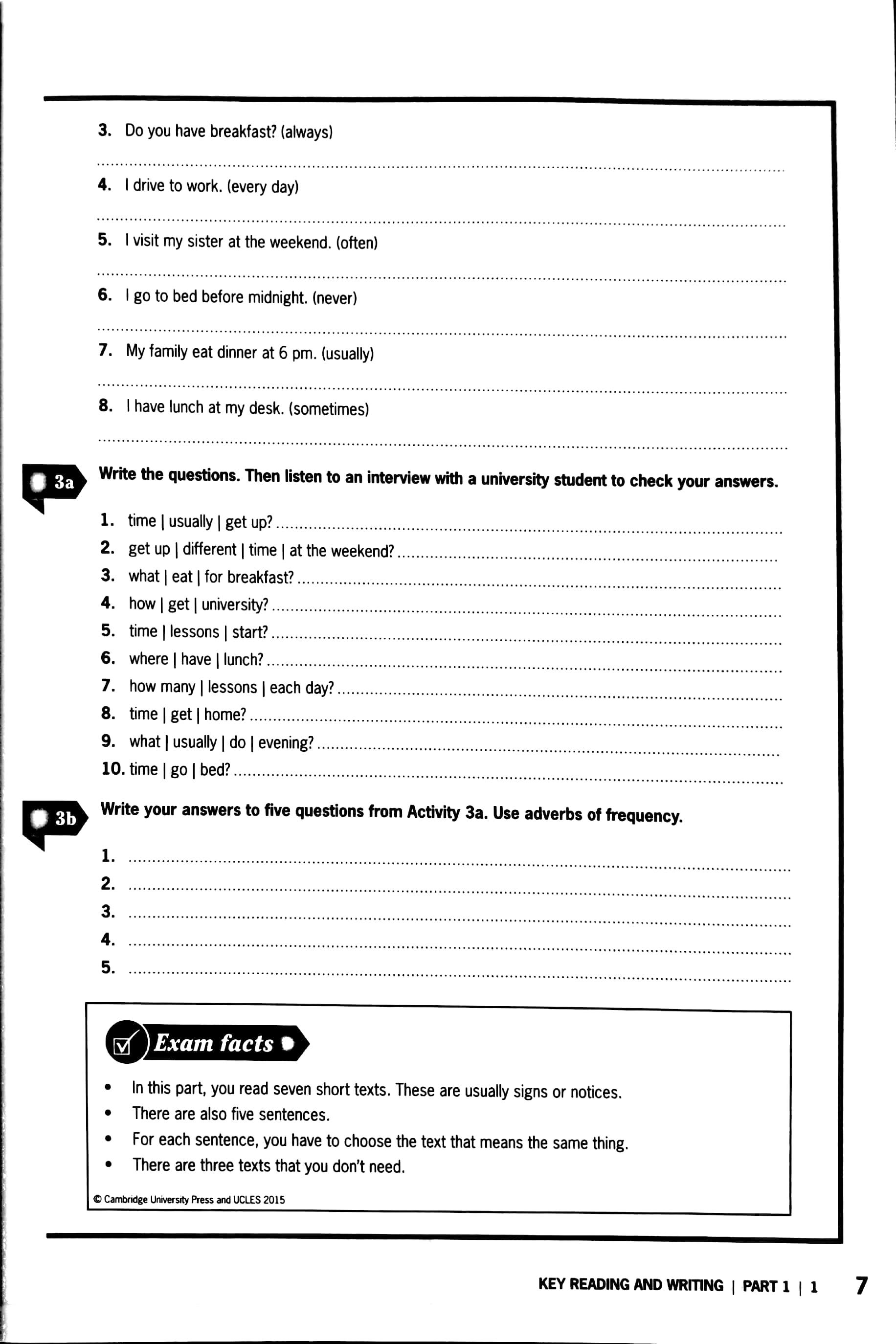 Cam English Exam Booster for Key and Key for Schools SB w/o Ans w Audio