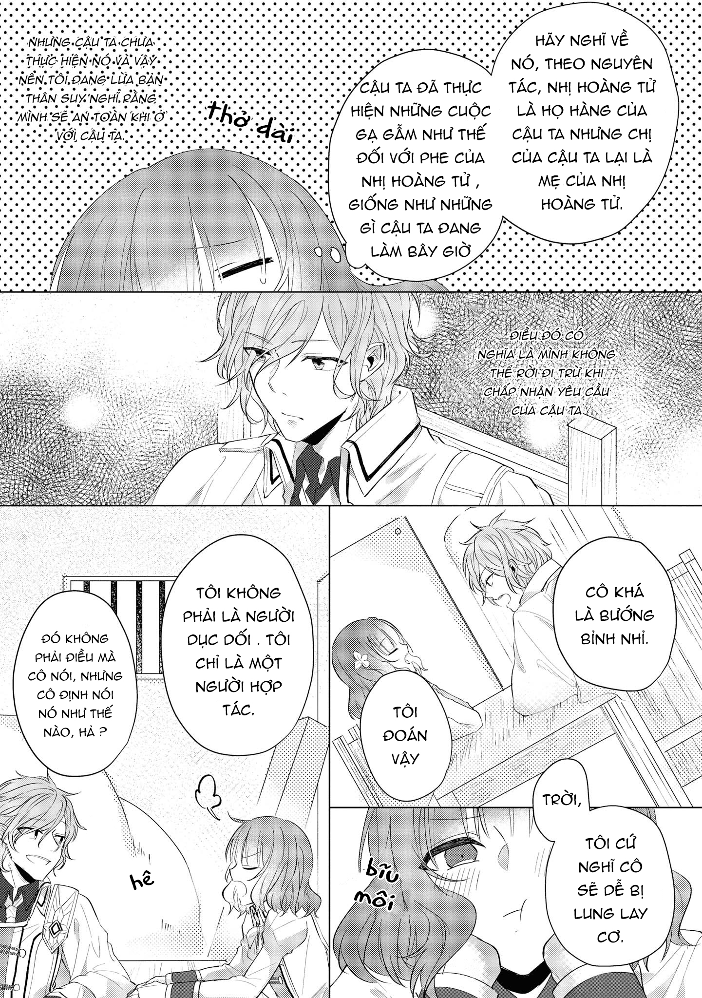 vị hôn phu là kẻ phản diện nên tôi hơi rén chapter 6 9