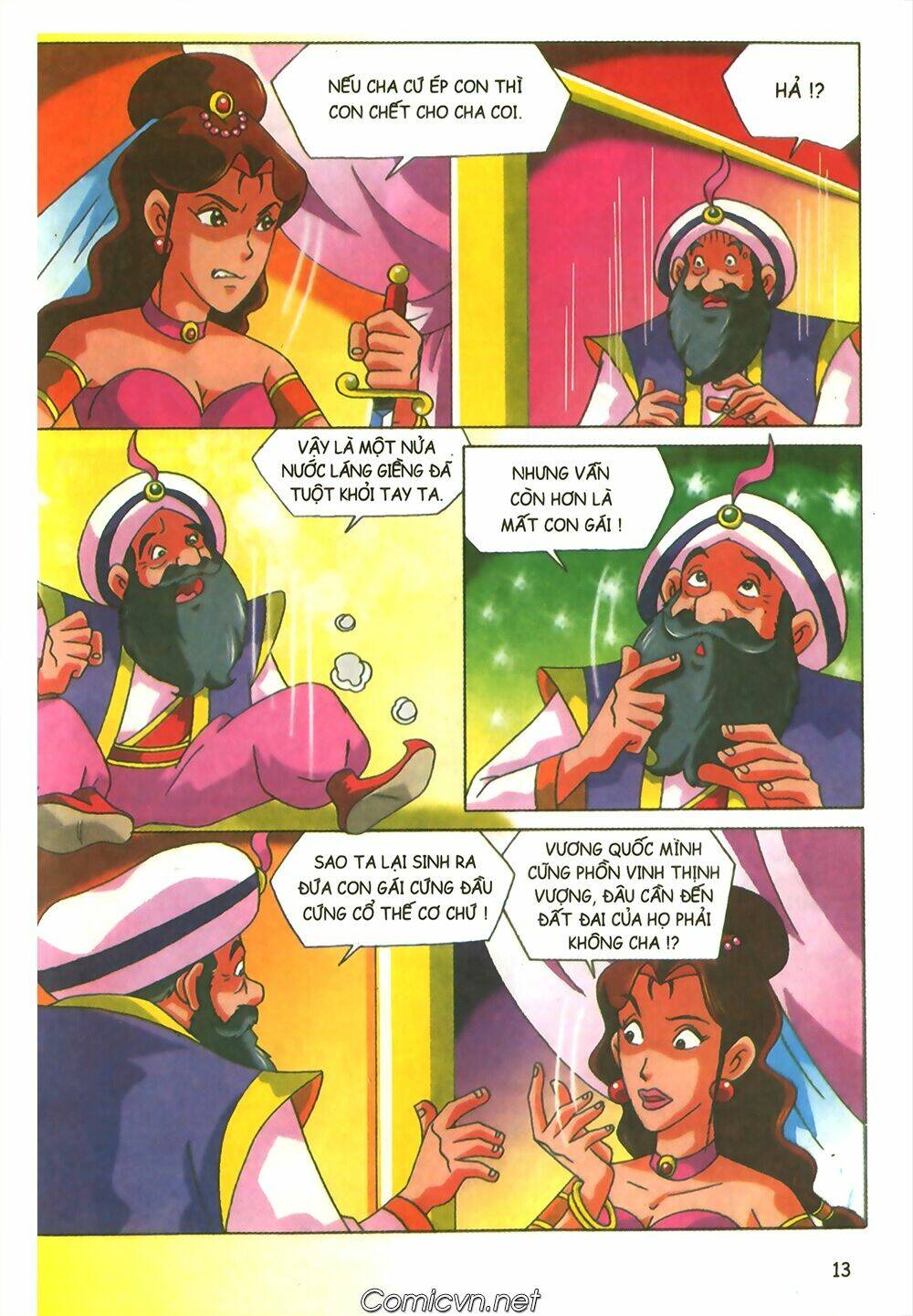 nghìn lẻ một đêm màu chapter 9 12