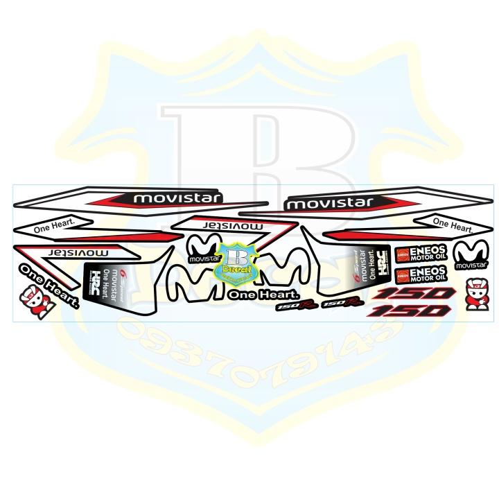 Tem rời dành cho winner movistar trắng đen đỏ