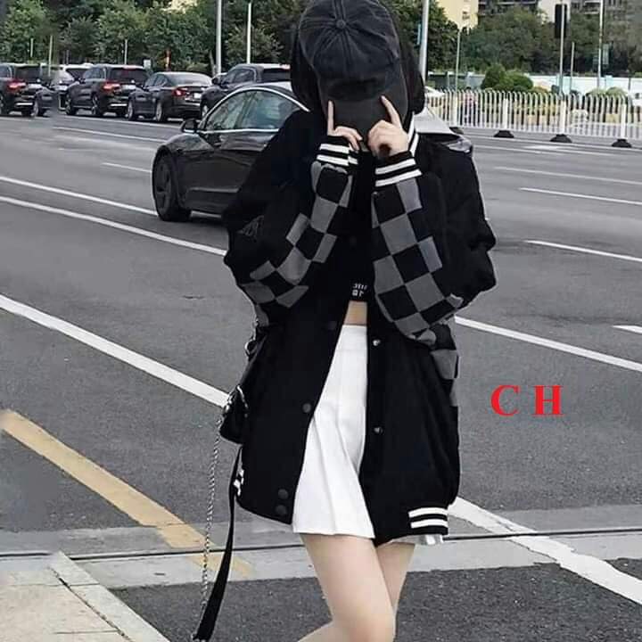 Áo bomber nỉ dày đẹp hàng cao cấp chất đẹp