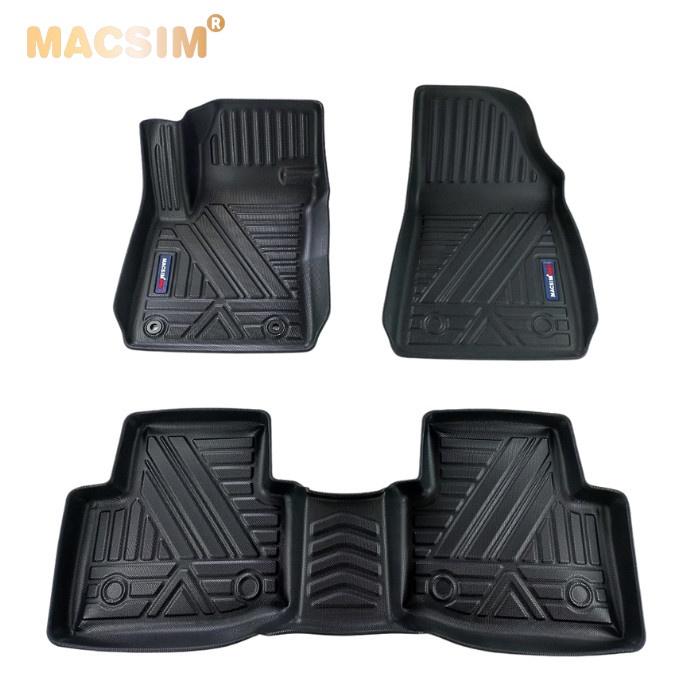 Thảm lót sàn xe ô tô MG 5 2018 - nay Nhãn hiệu Macsim chất liệu nhựa TPV
