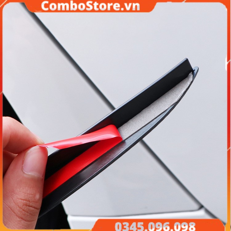 Dải cao su bảo vệ vòm bánh xe ô tô - viền carbon bảo vệ vè bánh xe hơi chống trầy xước
