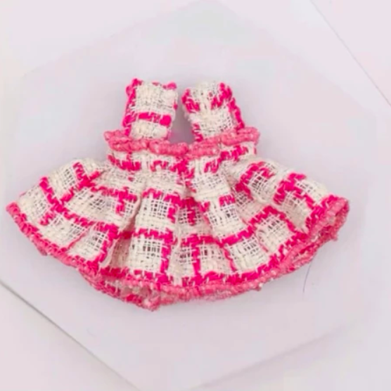 Áo quần Labubu - Váy Nhún Cho Búp Bê LBB V1/V2 Xinh Xắn, Phụ Kiện Cho Búp Bê