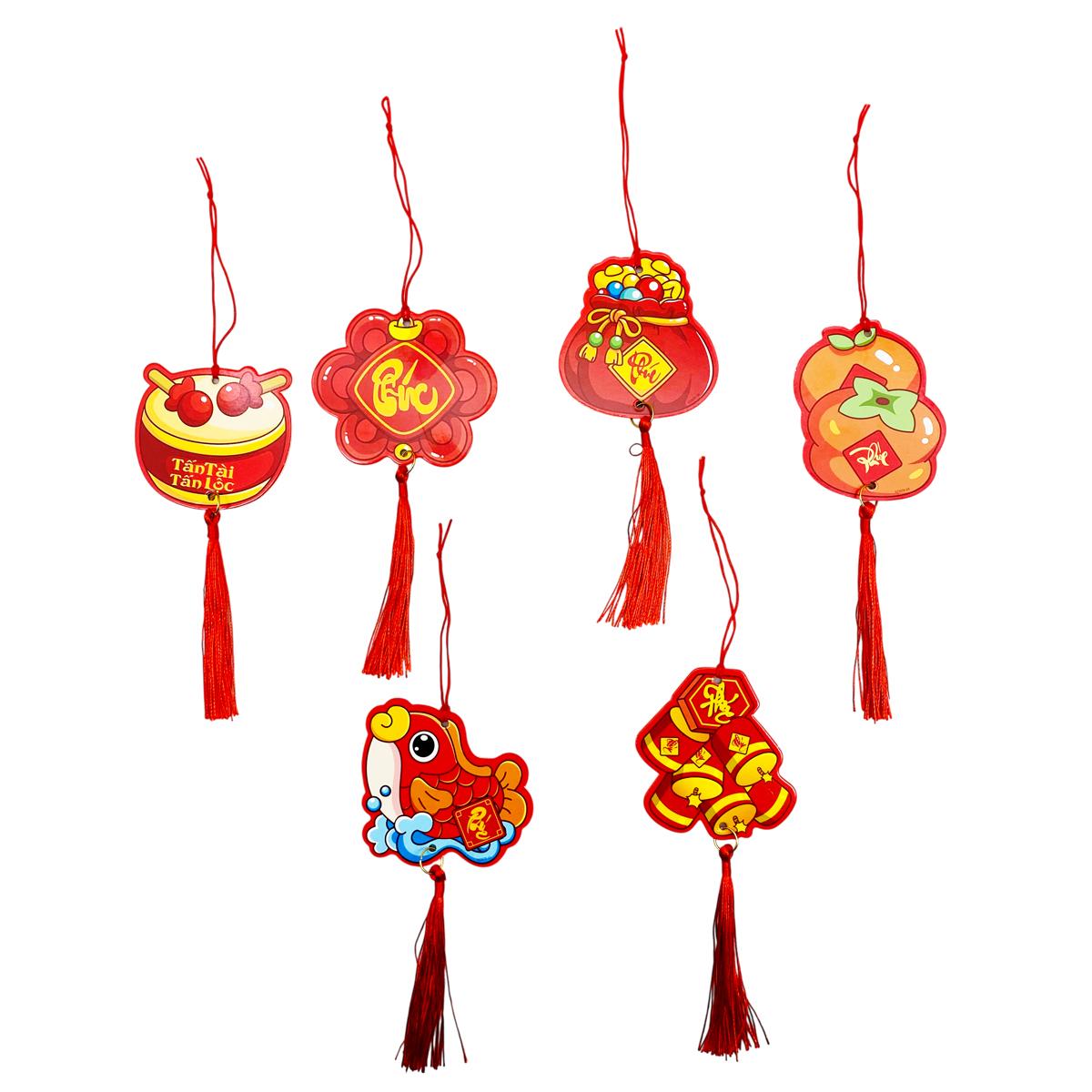 Bộ 6 Dây Treo Trang Trí Tết - YD058 - Mẫu 2