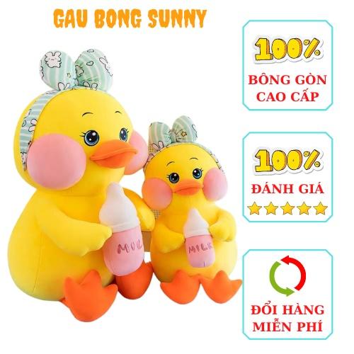 Gấu Bông Vịt Sữa Cao Cấp Êm Mịn