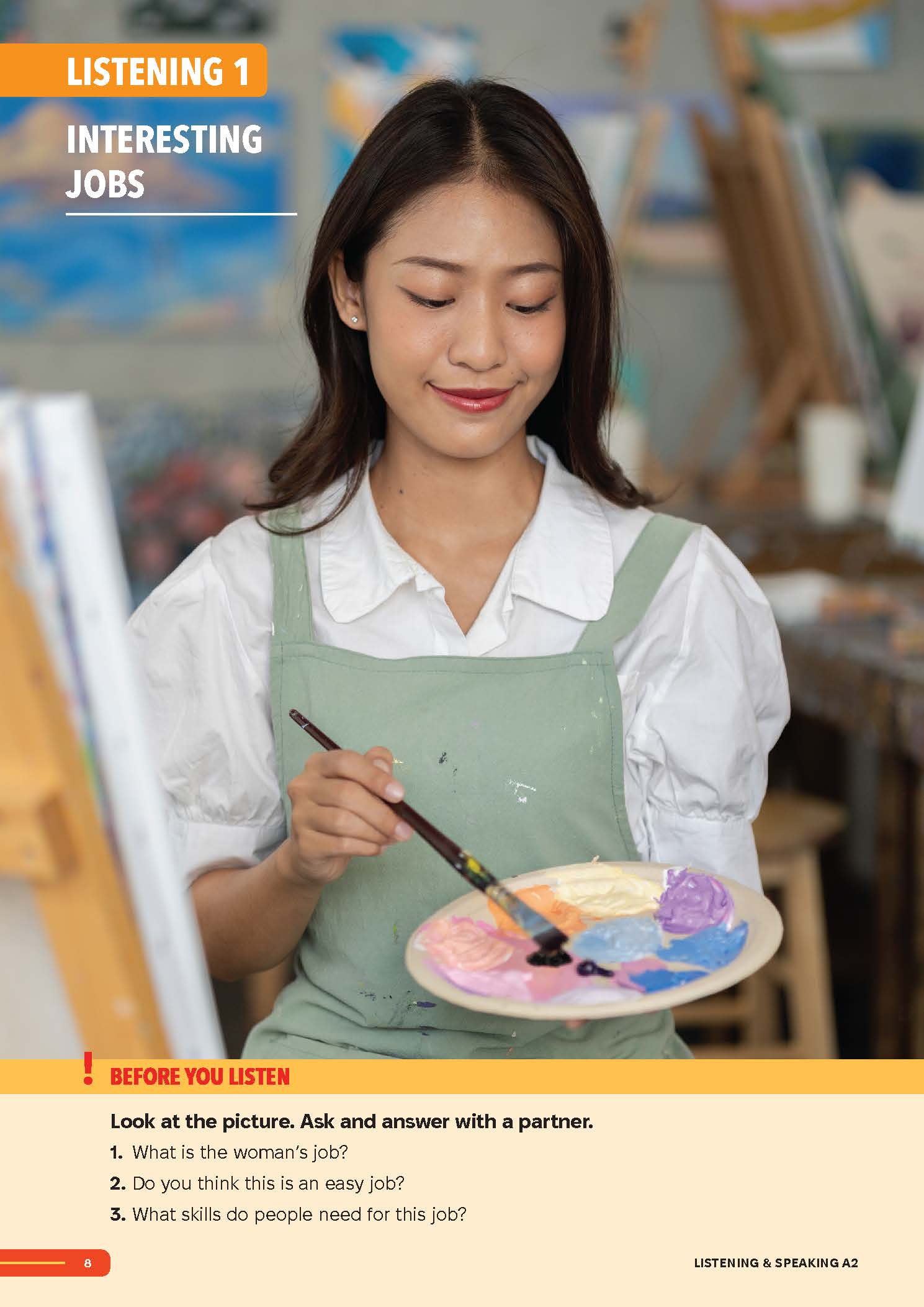 Sách - Dtpbooks - Smooth Skills Listening & Speaking A2