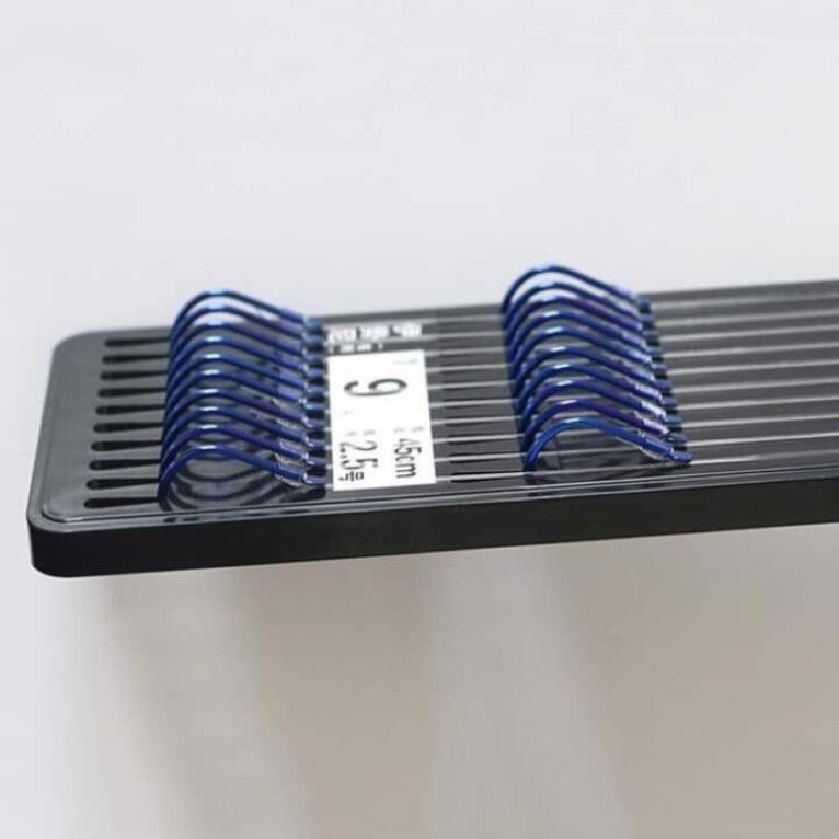 Hộp 10 bộ thẻo buộc sẵn câu đàihàng lưỡi nhập khẩu đồ câu FISHING_HD