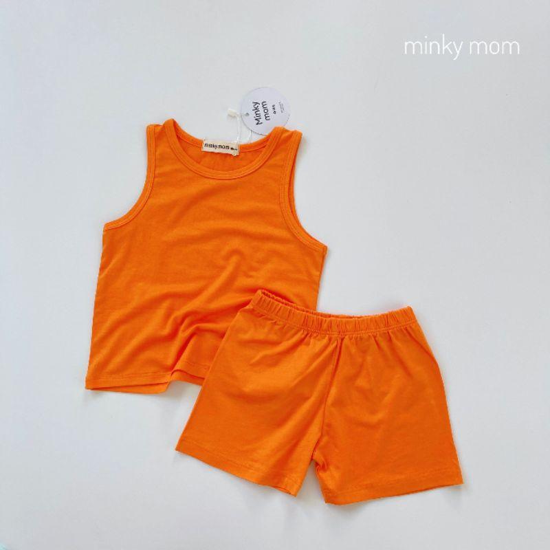 Bộ Ba lỗ thun lạnh SIZE ĐẠI TỪ 20-35KG MINKY MOM cho bé trai bé gái