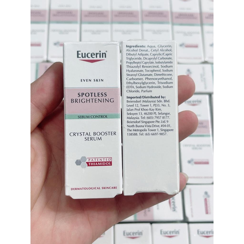 Eucerin Tinh Chất Giảm Thâm Nám và Kiểm Soát Nhờn Mini Size Spotless Brightening Sebum Control Crystal Booster Serum 7ml