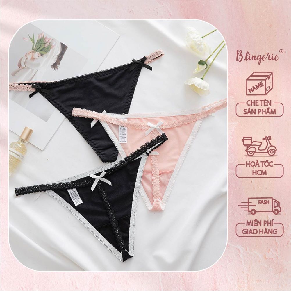 Quần Lót Nữ Thun Nơ - B.Lingerie
