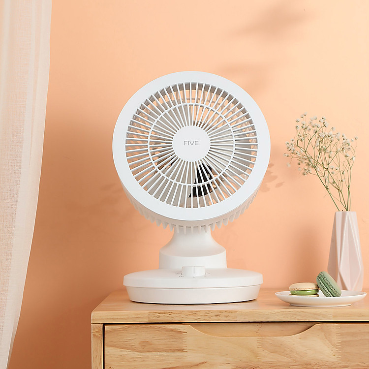 Quạt Lưu Hành Xiaomi Five Với Luồng Gió 3d Tự Nhiên Và Đa Chiều