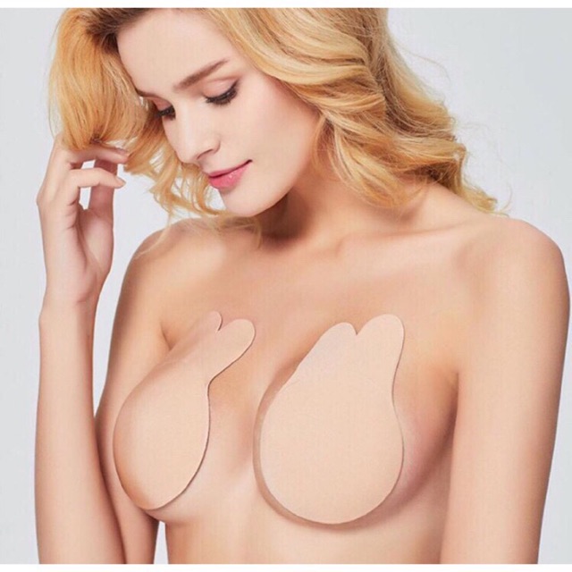 Miếng dán nâng ngực silicon hình tai thỏ- Lê Ngọc Fashion
