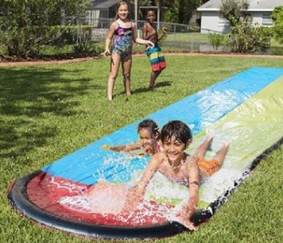 Thảm Trượt Nước Tại Nhà SPLASH Double Slide Water Home (4,8 x 1,4cm) - Riki Shop