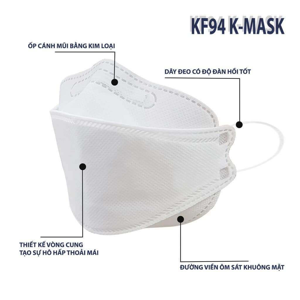 Sét 50 khẩu trang 4D kf94