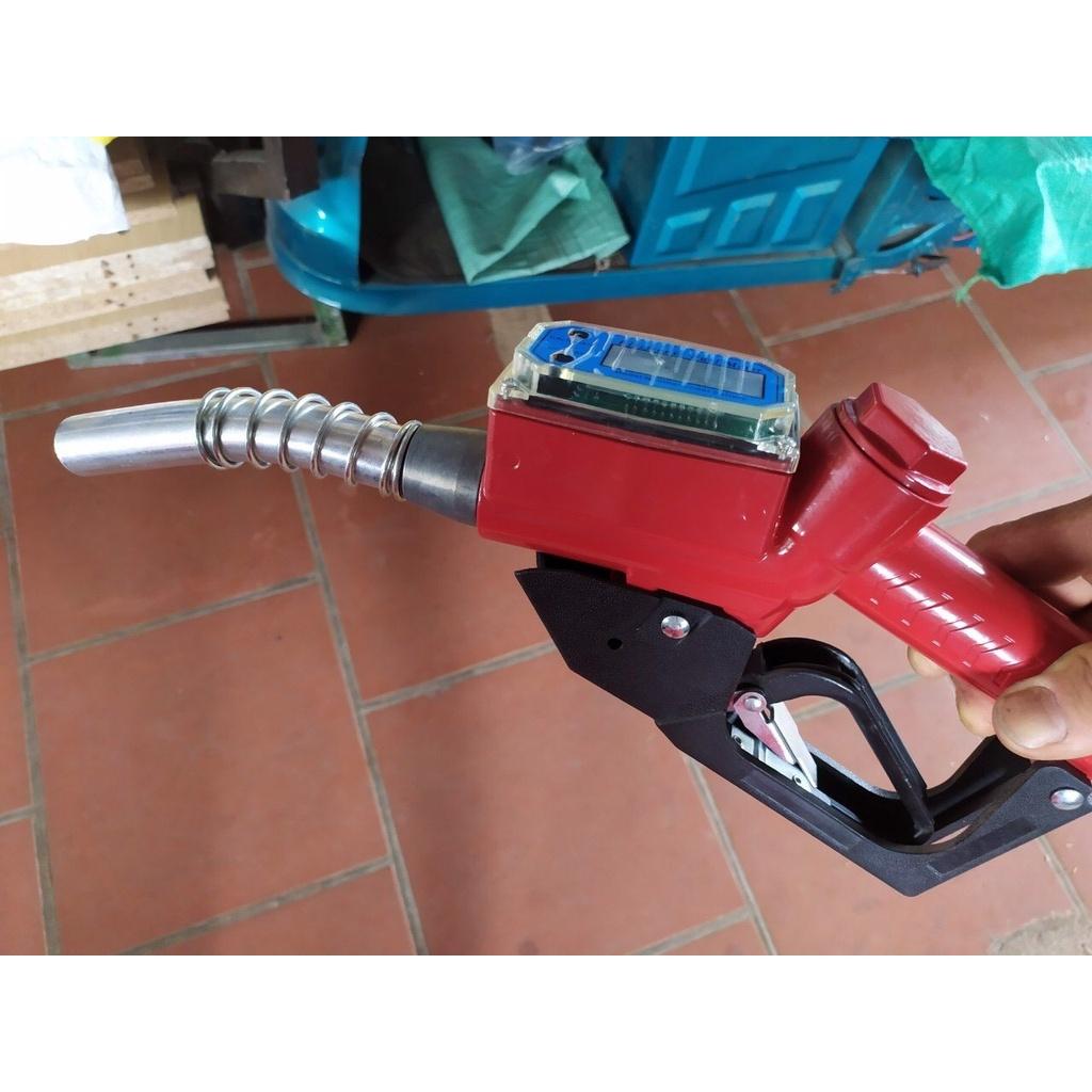 Dụng Cụ Bơm- Cò Bơm Xă.ng Dầu Có Đồng Hồ V33 Vật Liệu Cao Cấp- Thiết Bị Bằng Việt