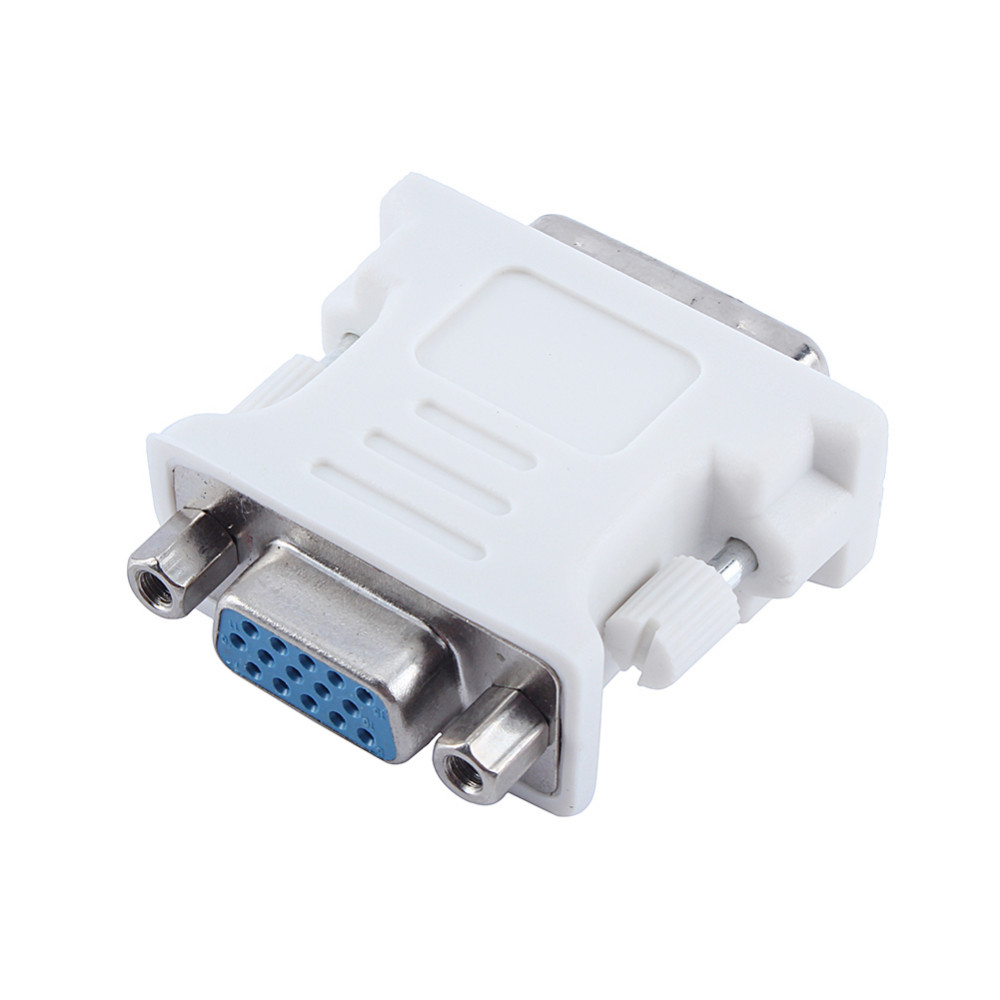Bộ Chuyển Đổi HD Dvi-I 24 + 5 Pin Dvi Male To VGA Female Cho Máy Tính Xách Tay PC HDTV LCD DVD Máy Tính Đồ Họa Máy Chiếu
