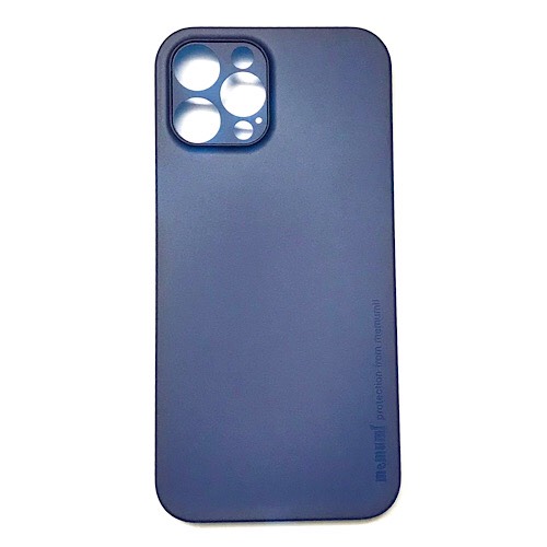 Ốp lưng cho iPhone 13 Pro Max hiệu Memumi Harsh Body Slim Mỏng 0.34 mm (Xanh navy) - Hàng nhập khẩu