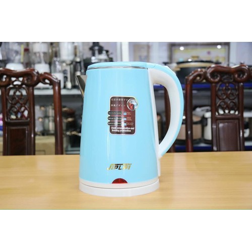 Ấm Siêu Tốc 2.5L Inox JLPL@L JL-25 Chống Bỏng 2 Lớp Công Suất 1500W Đun Nhanh Tiết Kiệm Điện (Giao Màu Ngẫu Nhiên)-Hàng Chính Hãng