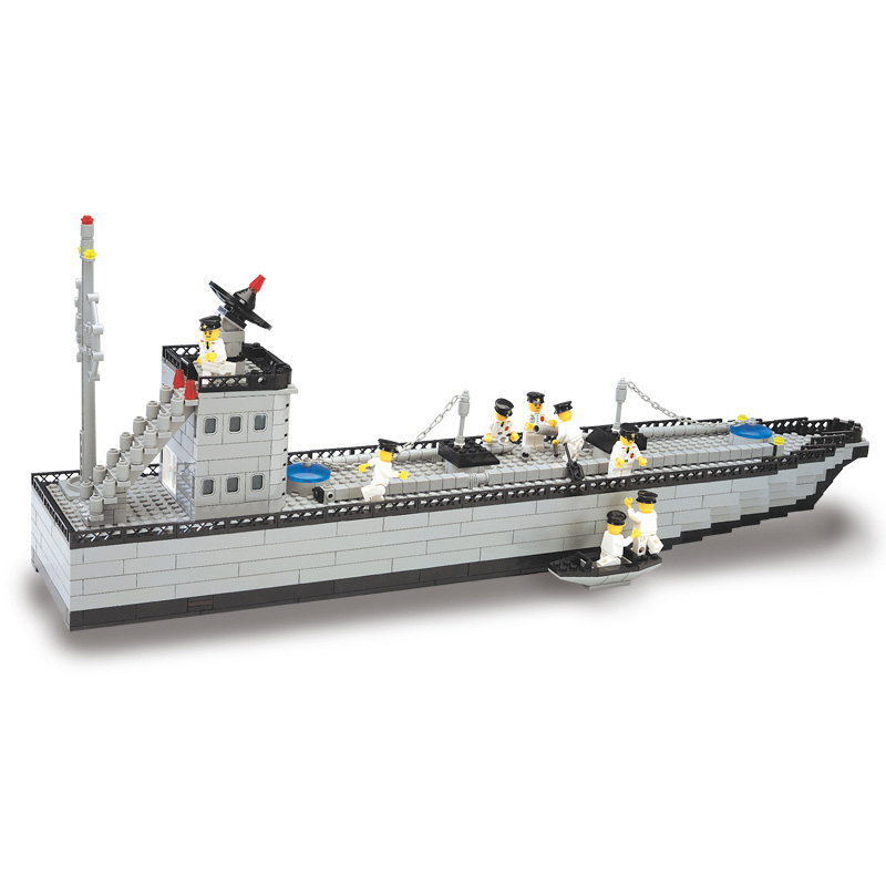 Đồ chơi lắp ráp Mô hình Tàu chiến - Warship Qman 112