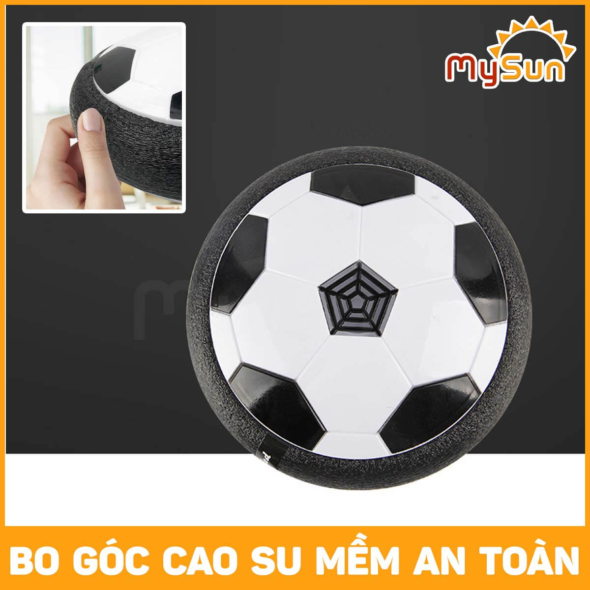 Bộ quả bóng đá trẻ em đồ chơi cho bé vận động thể thao trong nhà giá rẻ MySun tặng PIN