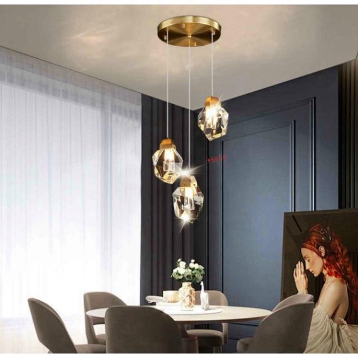 Đèn thả thông tầng, đèn trần trang trí, đèn thông tầng, đèn trang trí, đèn decor HTK025 DT DDT