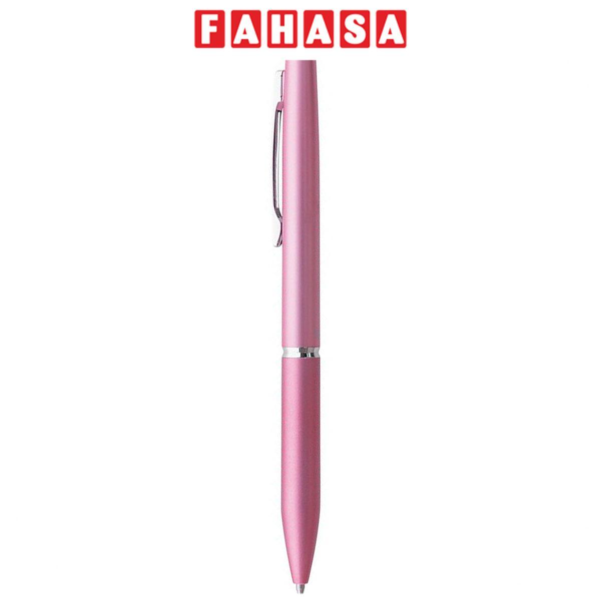 Bút Bi Ký Acro 1000 0.7 mm - Pilot BAC-1SF-MP - Mực Đen - Thân Hồng Ngọc Trai Kèm Hộp