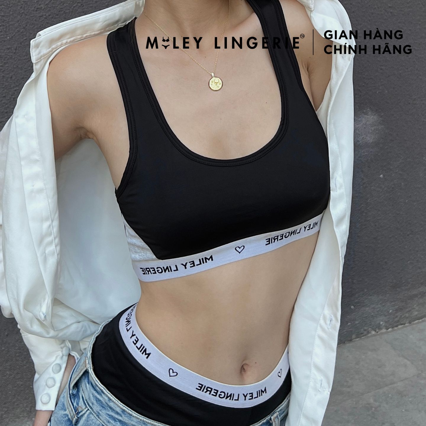 Bộ Đồ Lót Thể Thao Thun Lạnh Cao Cấp Miley Lingerie - SBS0104