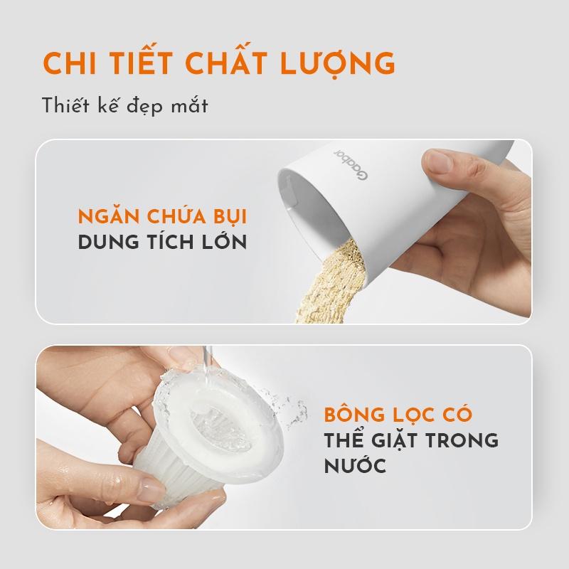 Máy hút bụi ô tô cầm tay GAABOR GVCC-M4A1 lực hút mạnh bền bỉ - Hàng chính hãng