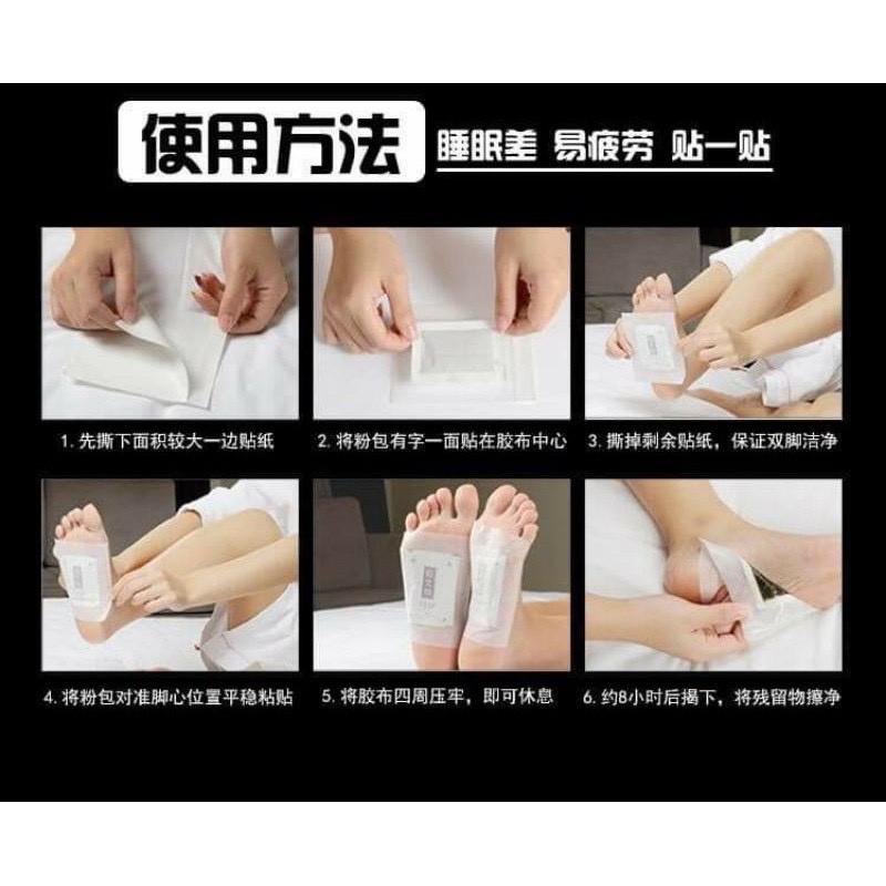 Miếng Dán Chân Thải Độc Ngãi Cứu Đông Y