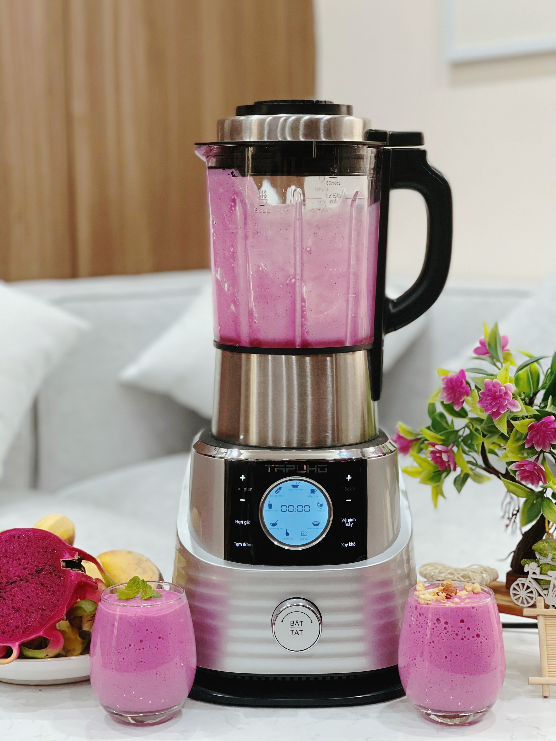 Máy làm sữa hạt, sinh tố TAPUHO T01 - Thương hiệu Đức