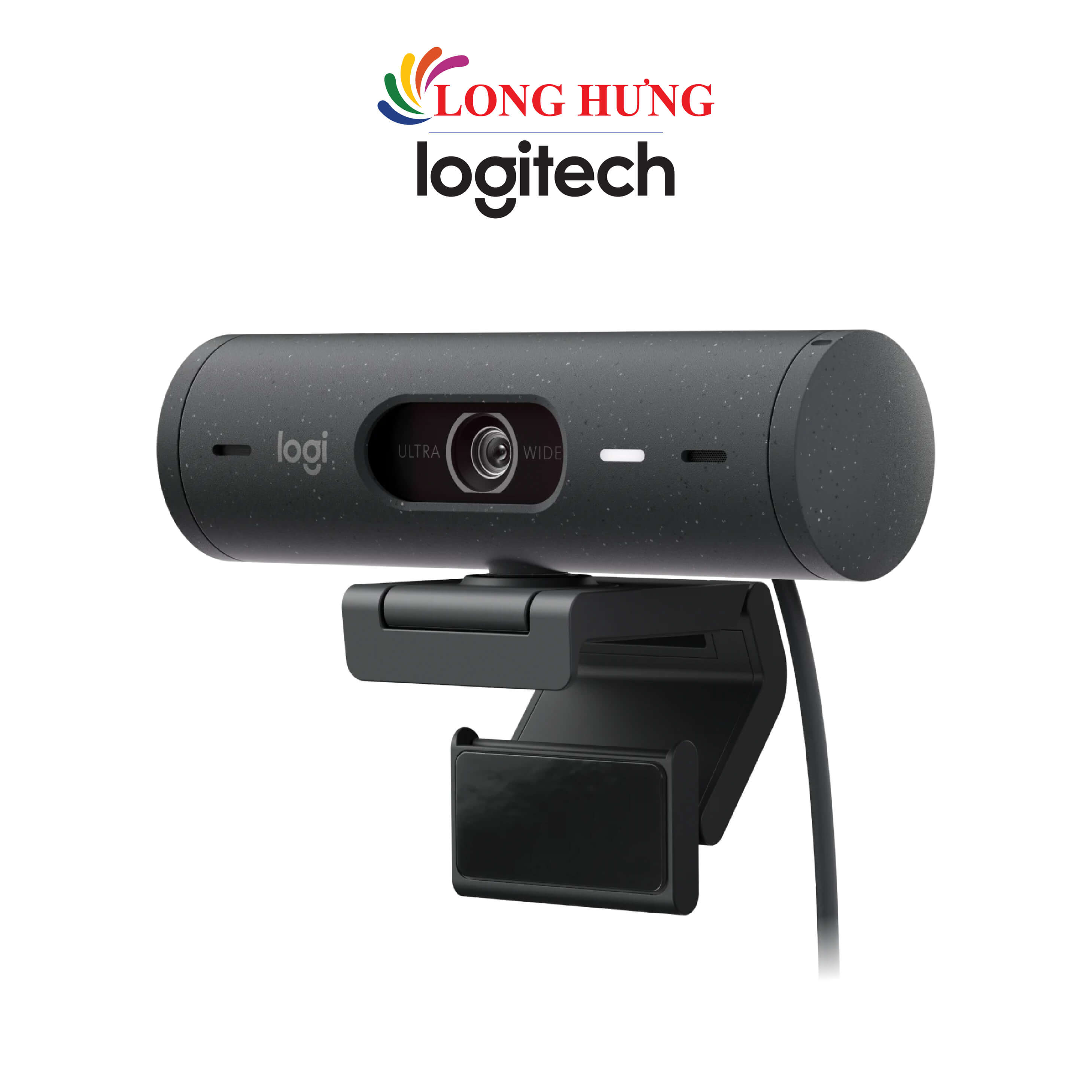 Webcam Logitech Brio 500 VU0064 - Hàng chính hãng