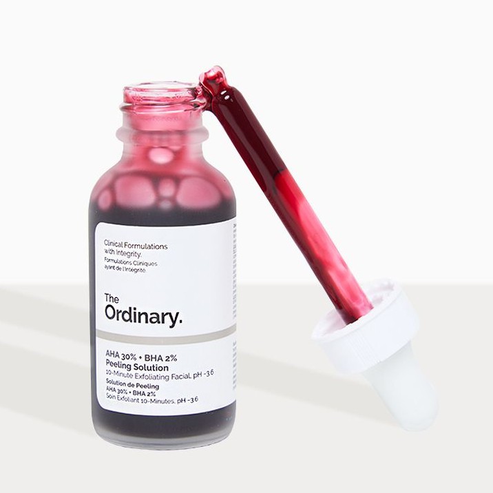 The Ordinary AHA 30% + BHA 2% Peeling Solution - Giải Pháp Hỗ Trợ Giảm Vết Thâm, Da Sần Mụn, Lỗ Chân Lông 30ml