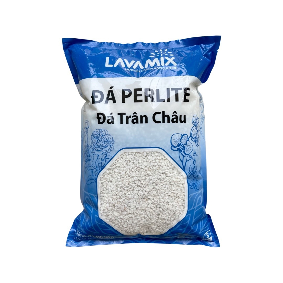 ĐÁ PERLITE  trồng cho cây cảnh lá, sen đá hay cây đột biến indoor 5dm3